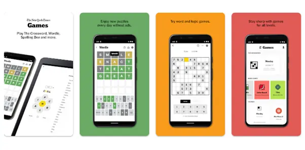 NYT Games screenshot from Google Play