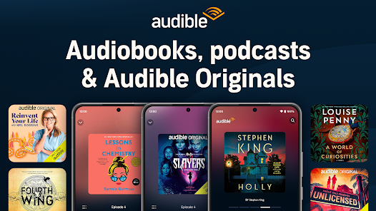 Audible app from Google Play
