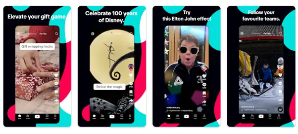 TikTok app from Google Play