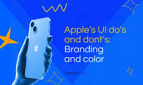 What are Apple’s branding and color UI guidelines? An iOS guide