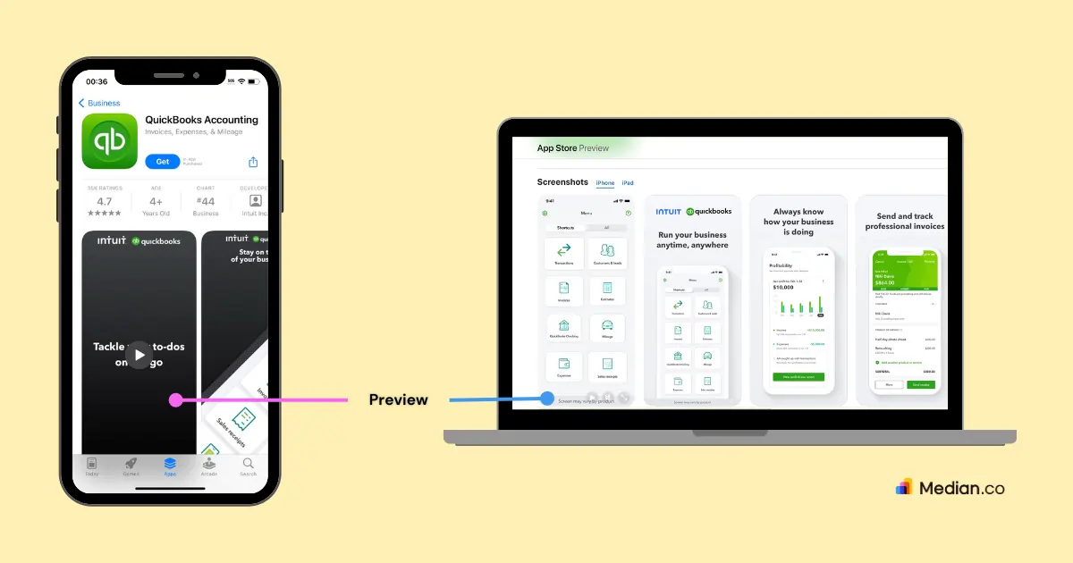A screenshot of the Apple App Store product page showcasing the app preview for The New York Times application.