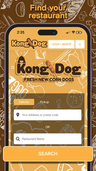 Kong Dog - Delivery