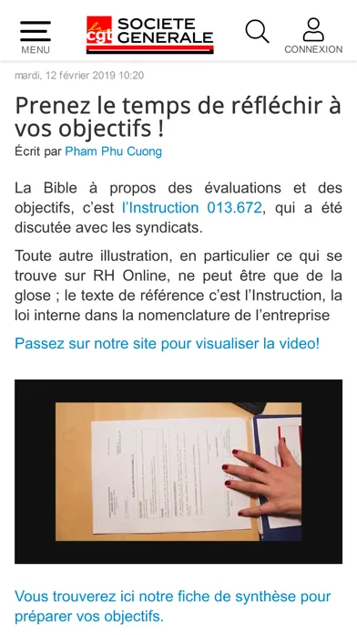 La CGT Société Générale