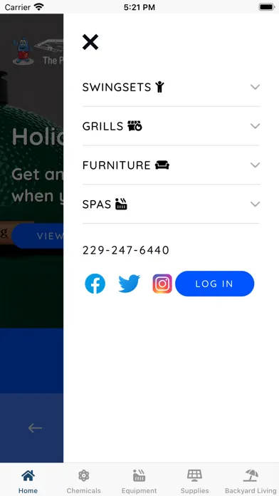 The Pool Store App