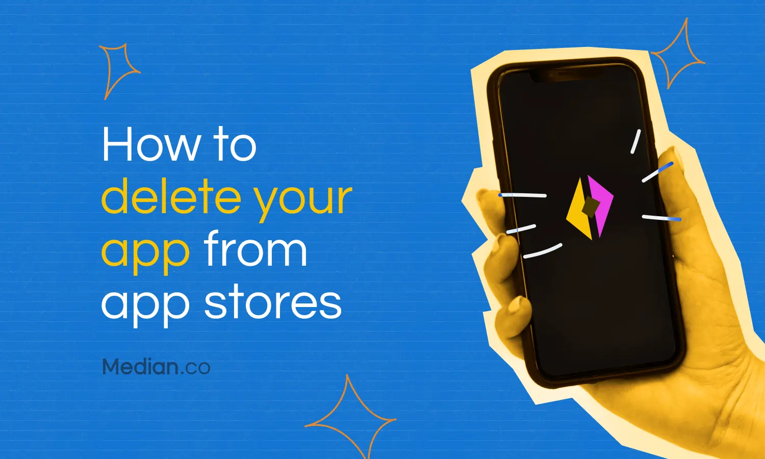 How to delete your app from app stores