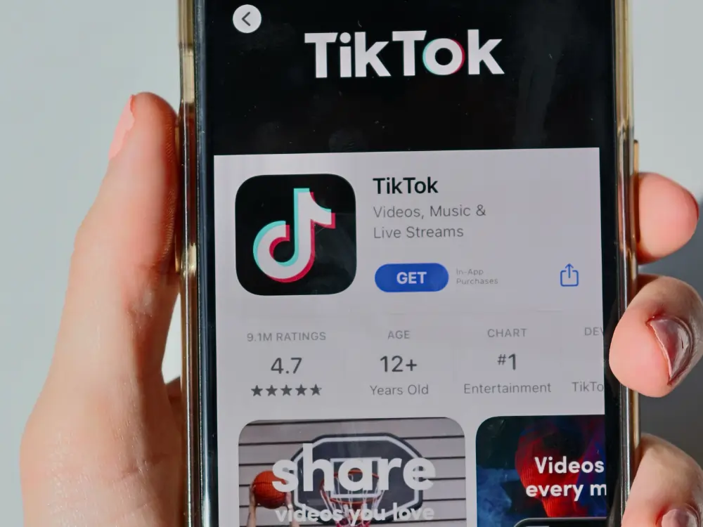 TikTok app in the Apple App Store