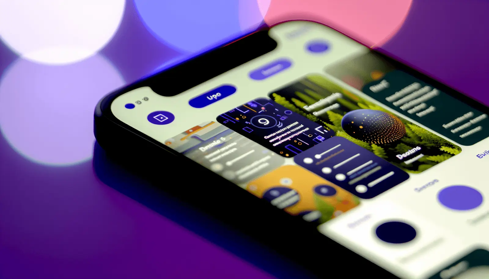 Captivating app screenshots