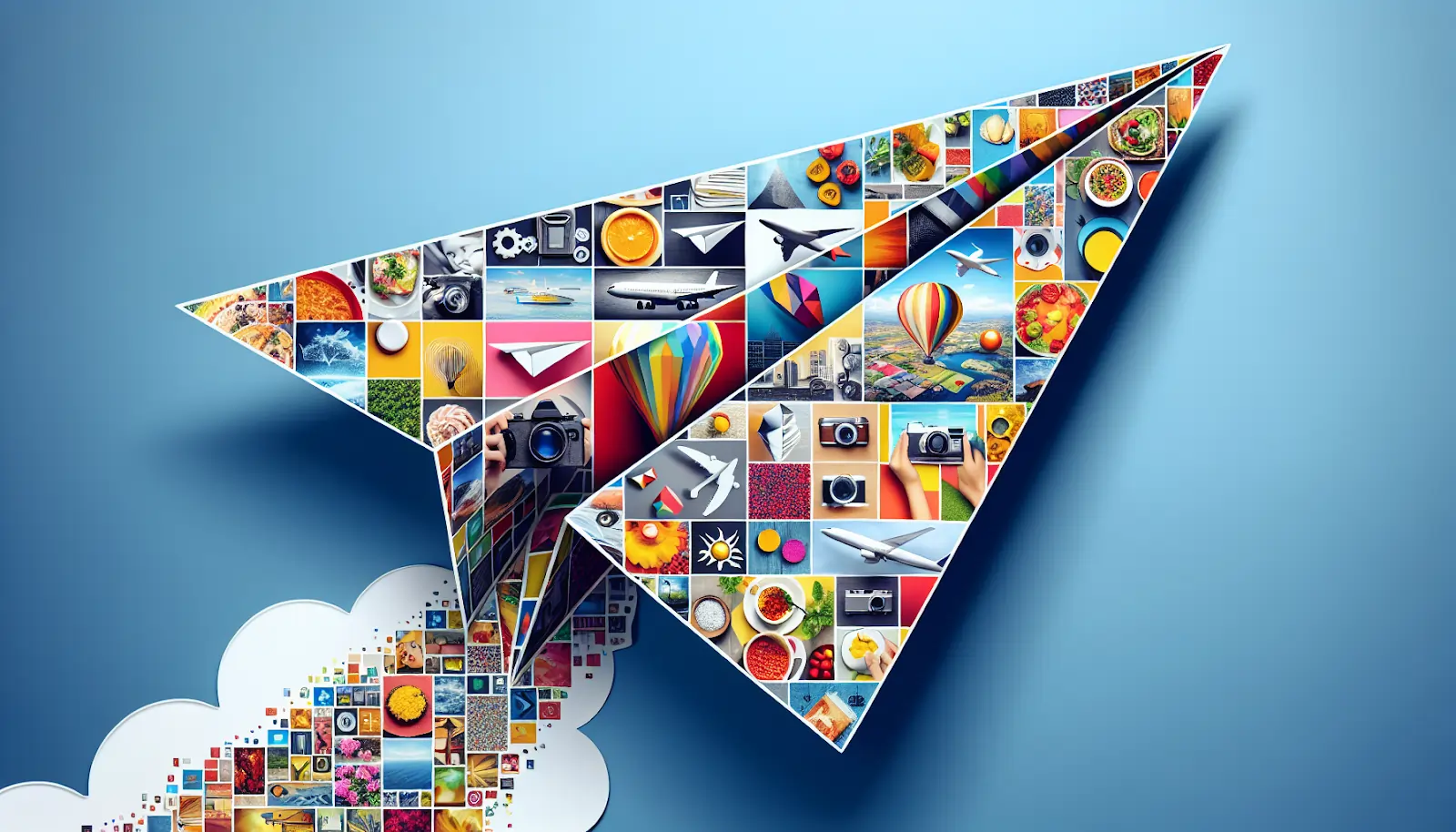 Incorporating visual elements in press releases