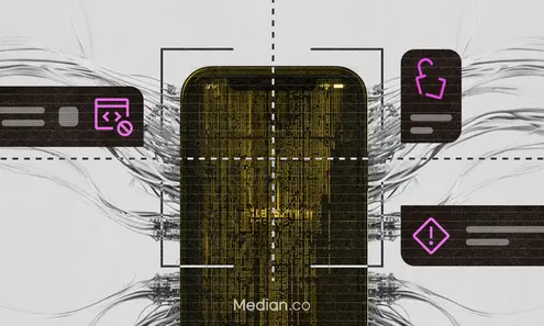 What are the security risks if your app is used on a jailbroken/rooted device?