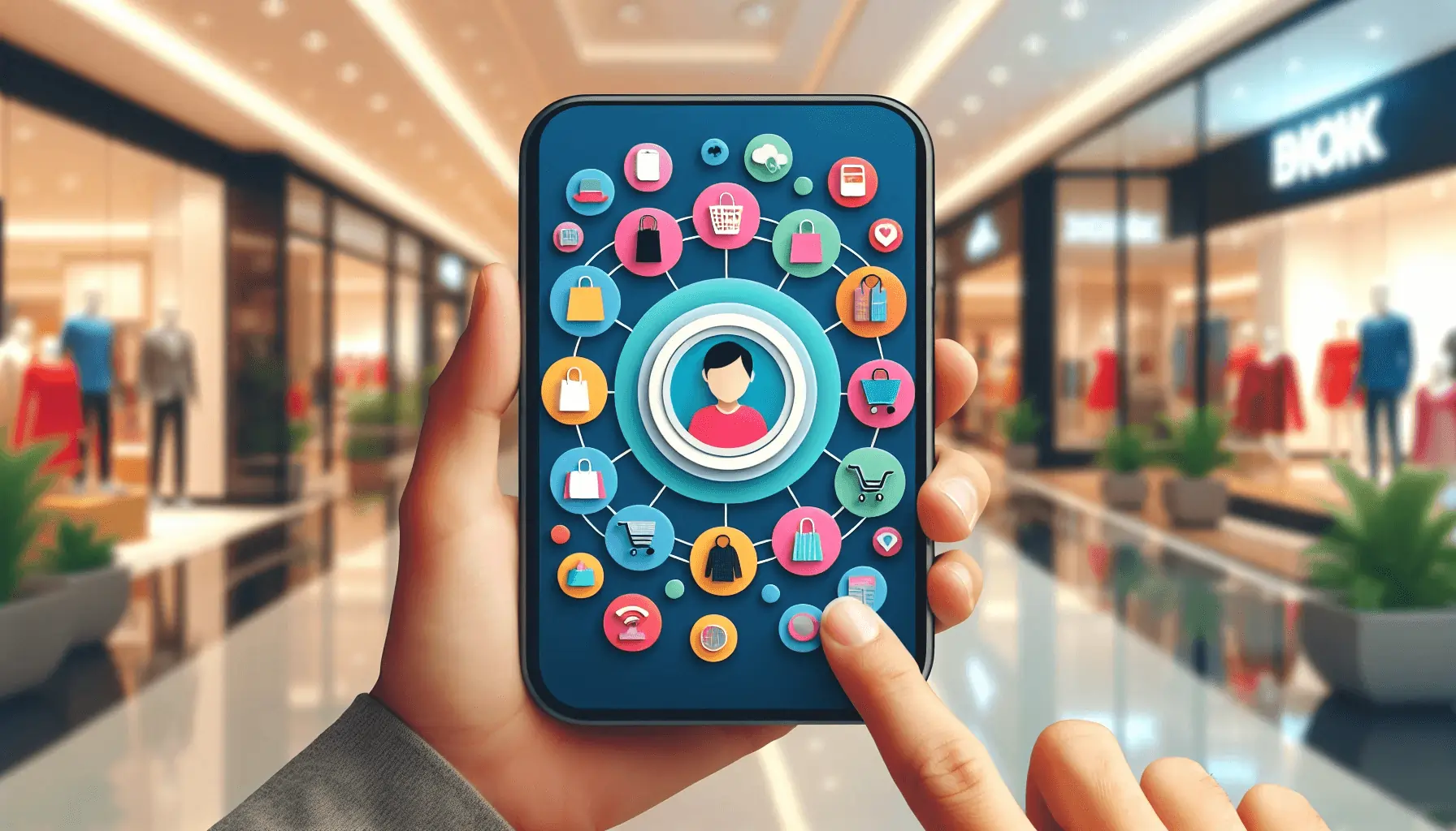 Personalization features in e-commerce app