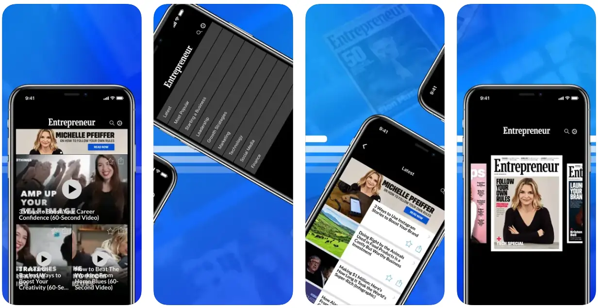 Acreenshots of the Entrepreneur | Latest mobile apps articles