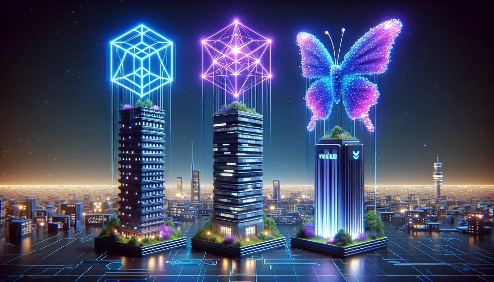 Illustration of popular hybrid app development frameworks